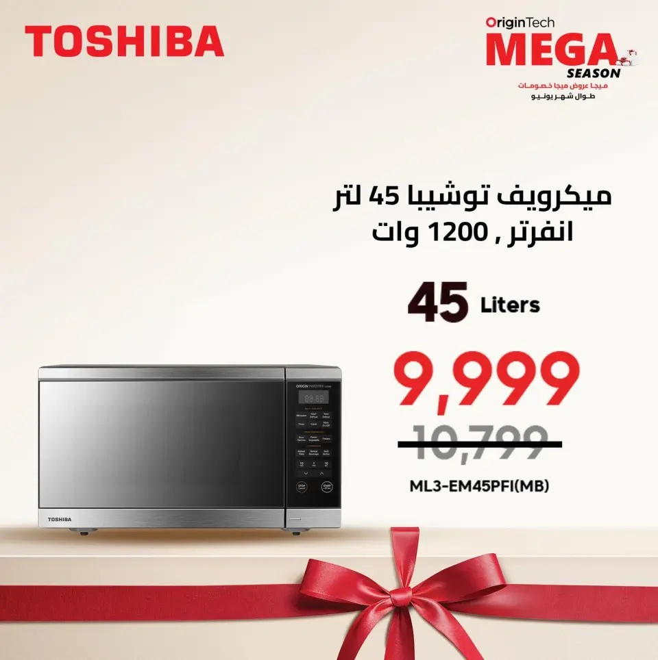 Cairo Sales Store offers from 2 to 8 June 2026 Toshiba Home Appliances Offers - Page 5