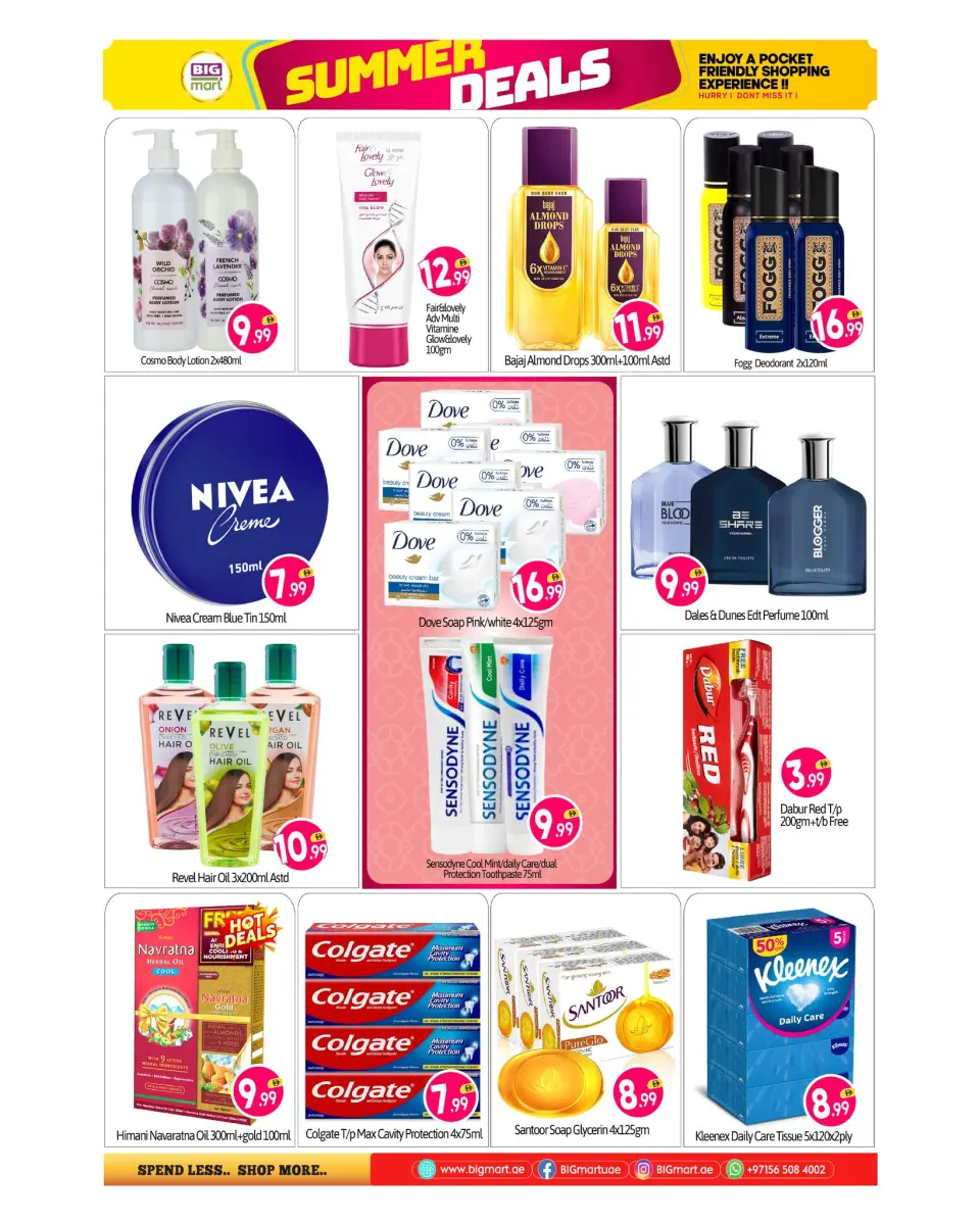 BIGmart offers in Almsfh, Bada Zayed from 4 to 7 June 2026 Summer Deals - BIGmart - UAE - 4 June 2026 – 7 June 2026 - Page 9