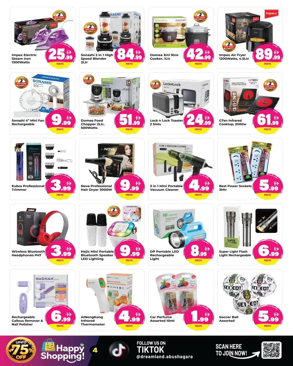 Offres supermarché Dream Land Abu Shagara de 5 à 11 juin 2026 Offres majeures - supermarché Dream Land - Émirats arabes unis - 5 juin 2026 – 11 juin 2026 - Page 4