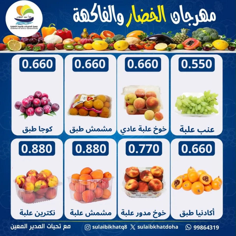 عروض جمعية الصليبخات والدوحة الاثنين ٨ يونيو ٢٠٢٦ مهرجان الخضار والفاكهة - صفحة 4