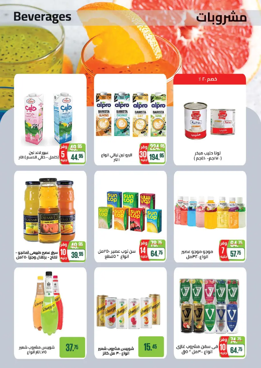Seoudi Market offers from 3 to 16 June 2026 Summer Deals - Page 10