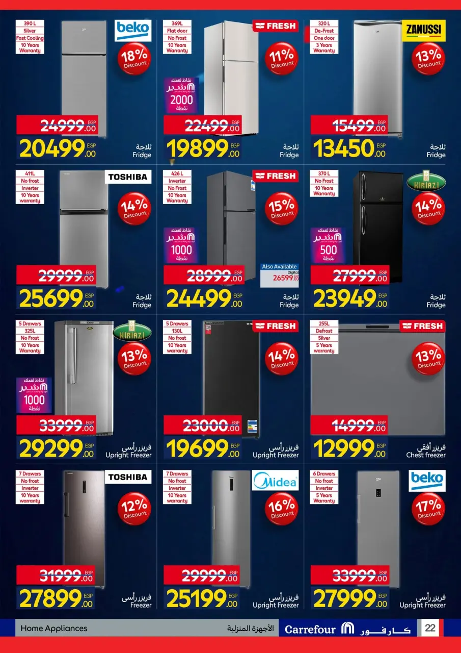 Carrefour Egypt offers from 7 to 21 June 2026 Carrefour Shopping Festival - Page 22