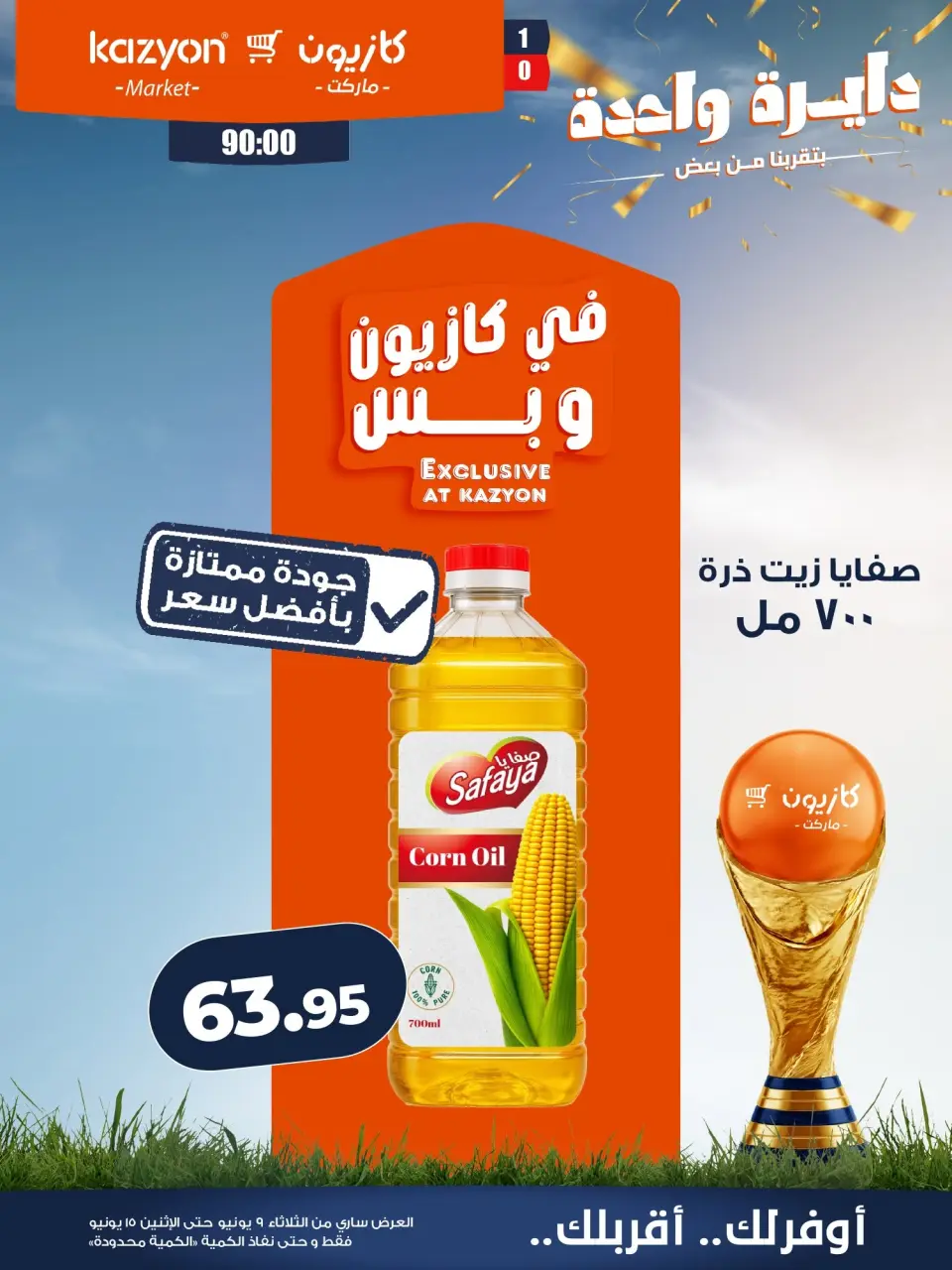 Kazyon Market Egypt offers from 9 to 15 June 2026 Tuesday offer - Page 10
