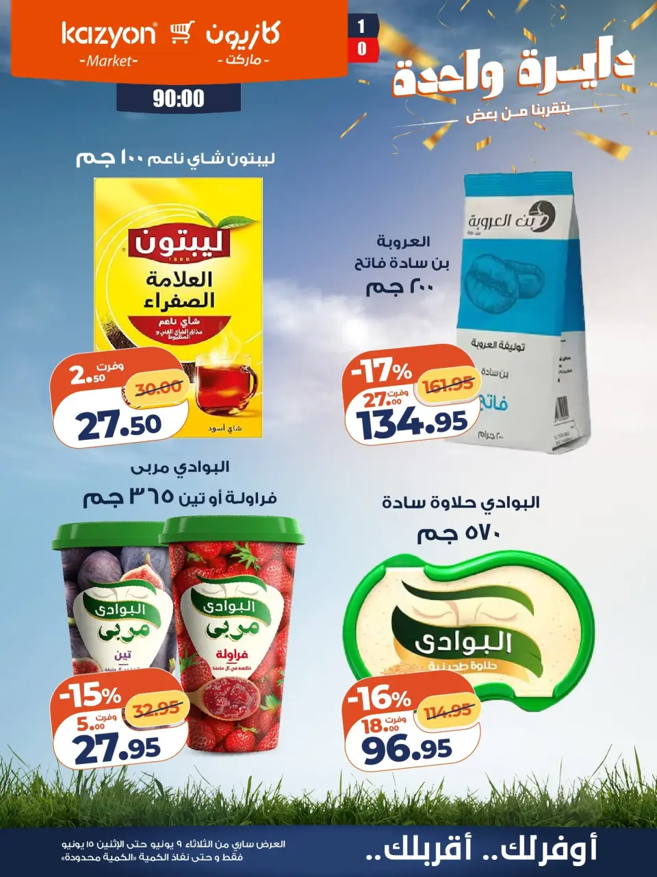 Kazyon Market Egypt offers from 9 to 15 June 2026 Tuesday offer - Page 16