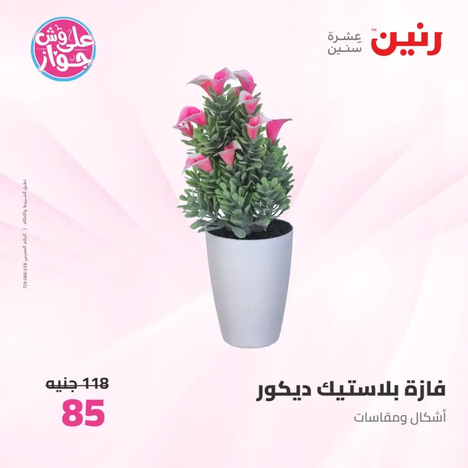 عروض رنين من ٩ حتى ١٠ يونيو ٢٠٢٦ عروض هدايا وديكورات - صفحة 66