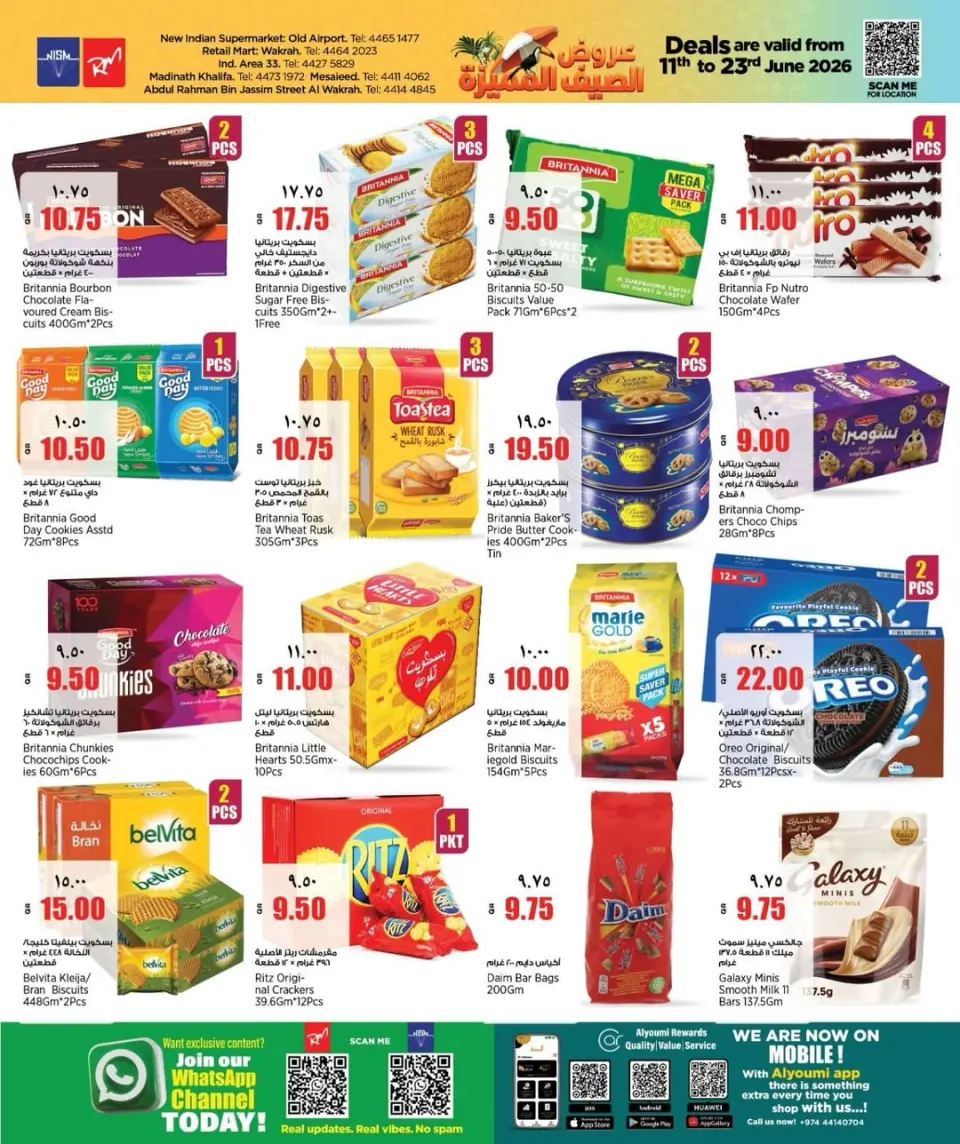Offres Nouveau supermarché indien Qatar de 11 à 23 juin 2026 GRÉSILLEMENT ESTIVAL - Nouveau supermarché indien - Qatar - 11 juin 2026 – 23 juin 2026 - Page 6