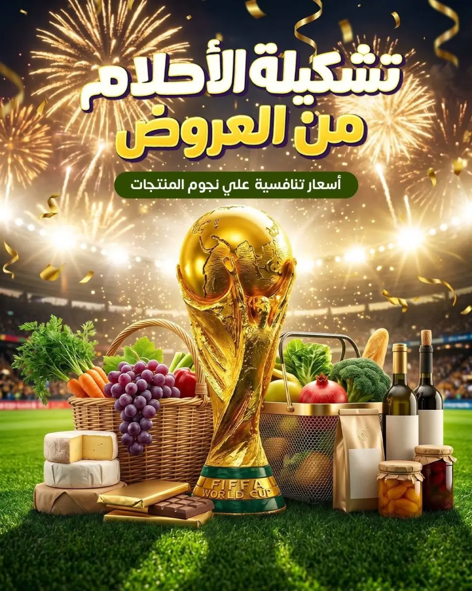 Ofertas de Mercado Sarai Egipto de 11 a 17 junio 2026 Ofertas de la Copa del Mundo - Mercado Sarai - Egipto - 11 junio 2026 – 17 junio 2026 - Página 1