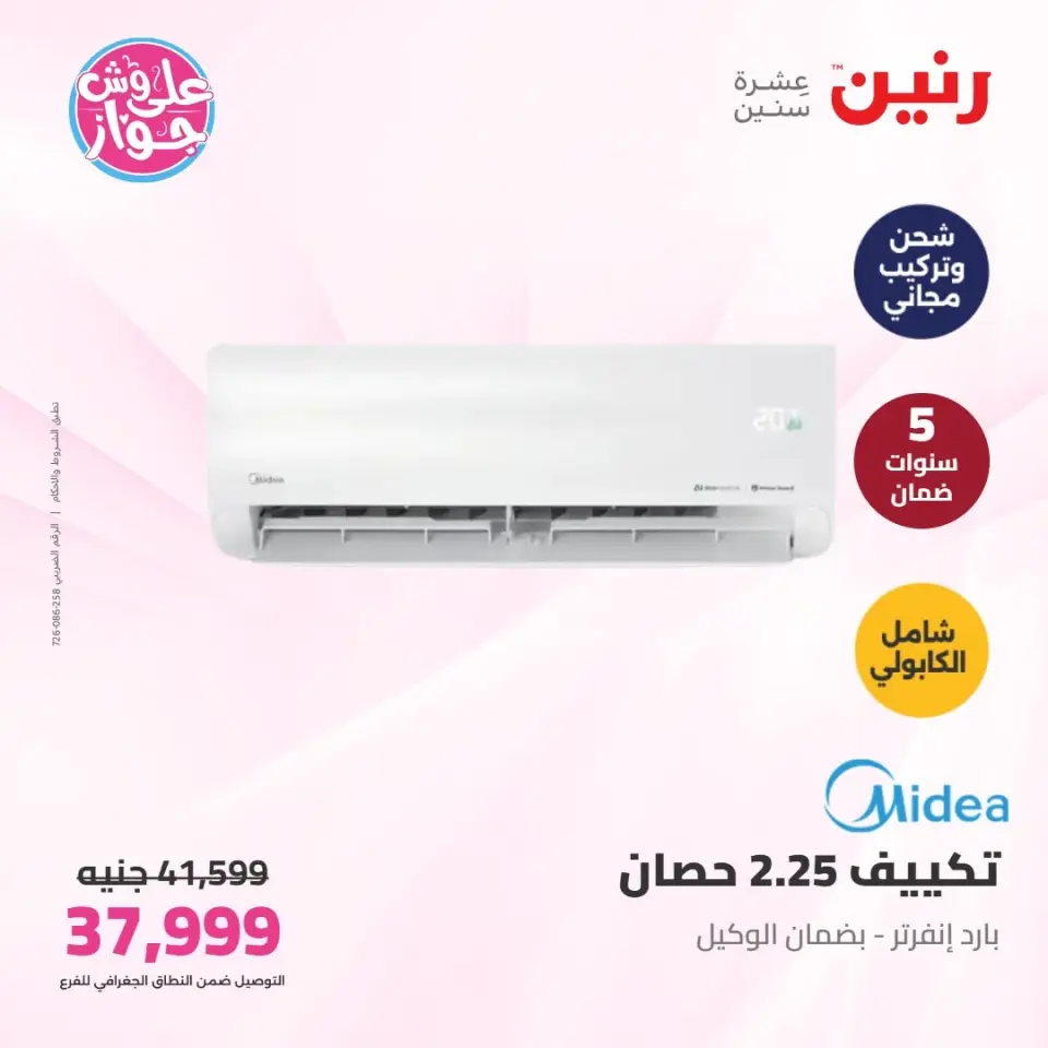 Raneen offers from 16 to 17 June 2026 Carrier and Midea Air Conditioning Offers - Page 19