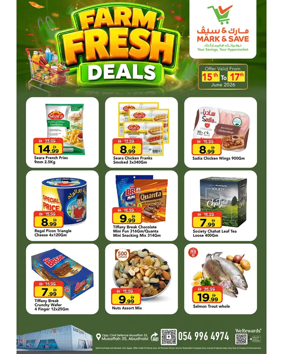 Mark & Save offers in Almsfh from 15 to 17 June 2026 Fresh Deals - Mark & Save - UAE - 15 June 2026 – 17 June 2026 - Page 1