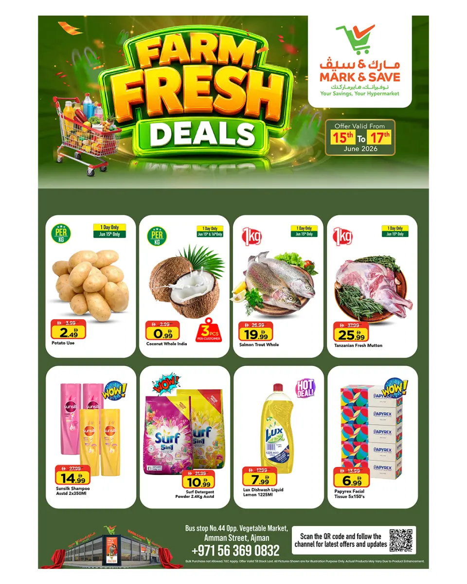 Mark & Save offers in Ajman from 15 to 17 June 2026 Fresh Deals - Mark & Save - UAE - 15 June 2026 – 17 June 2026 - Page 3