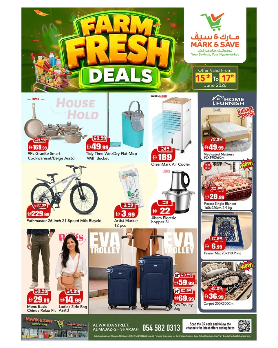 Offres Mark & Save Rue Al Wahda de 15 à 17 juin 2026 Offres fraîches - Mark & Save - Émirats arabes unis - 15 juin 2026 – 17 juin 2026 - Page 9