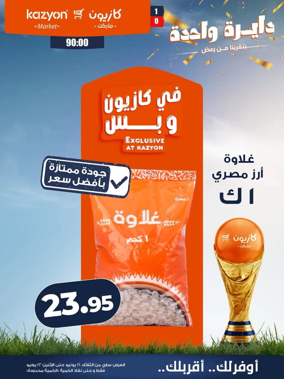Kazyon Market Egypt offers from 16 to 22 June 2026 Tuesday offer - Page 8