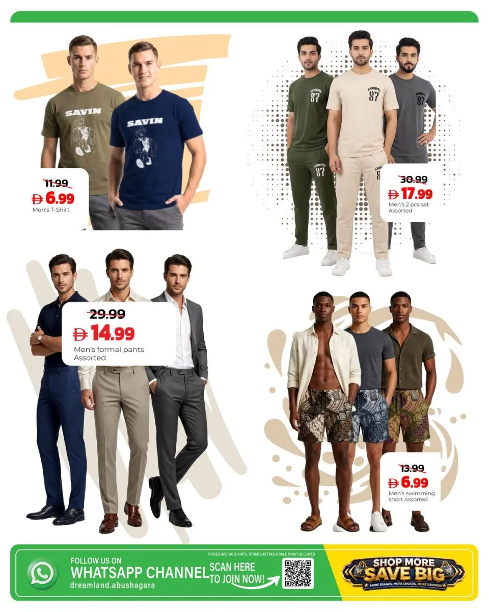 Dream Land supermarket offers in Abu Shagara from 17 to 30 June 2026 Fashion Deal - Dream Land supermarket - UAE - 17 June 2026 – 30 June 2026 - Page 3