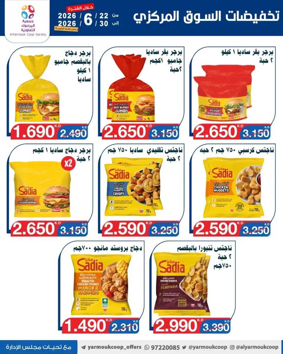 Yarmouk co-op offers from 22 to 30 June 2026 Central Market Offers - Page 13