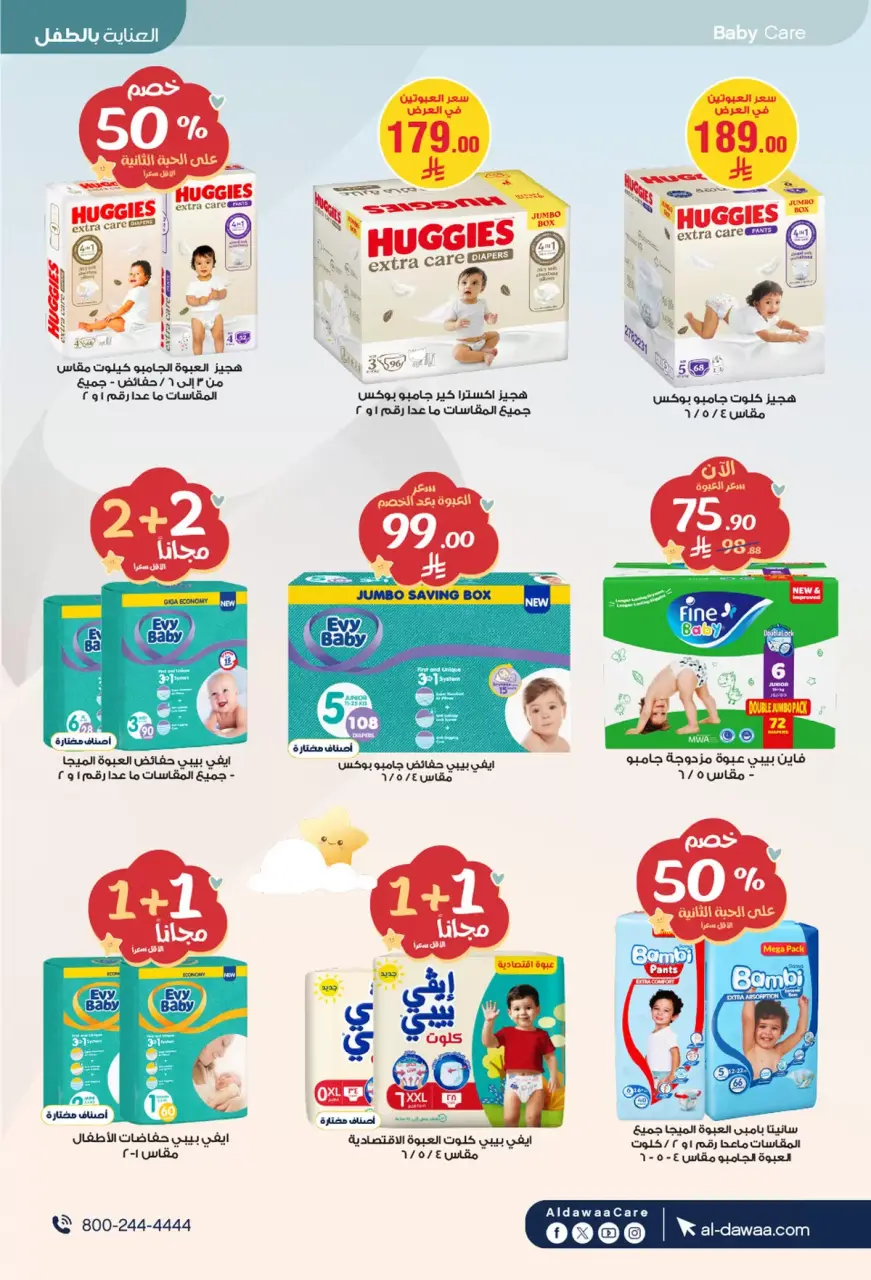 Al-dawaa Pharmacies Saudi Arabia offers from 4 to 19 Muharram 1448 AH (20 June – 5 July 2026) Welcome Summer Deals - Page 63