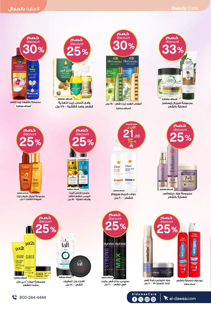 Al-dawaa Pharmacies Saudi Arabia offers from 4 to 19 Muharram 1448 AH (20 June – 5 July 2026) Welcome Summer Deals - Page 21