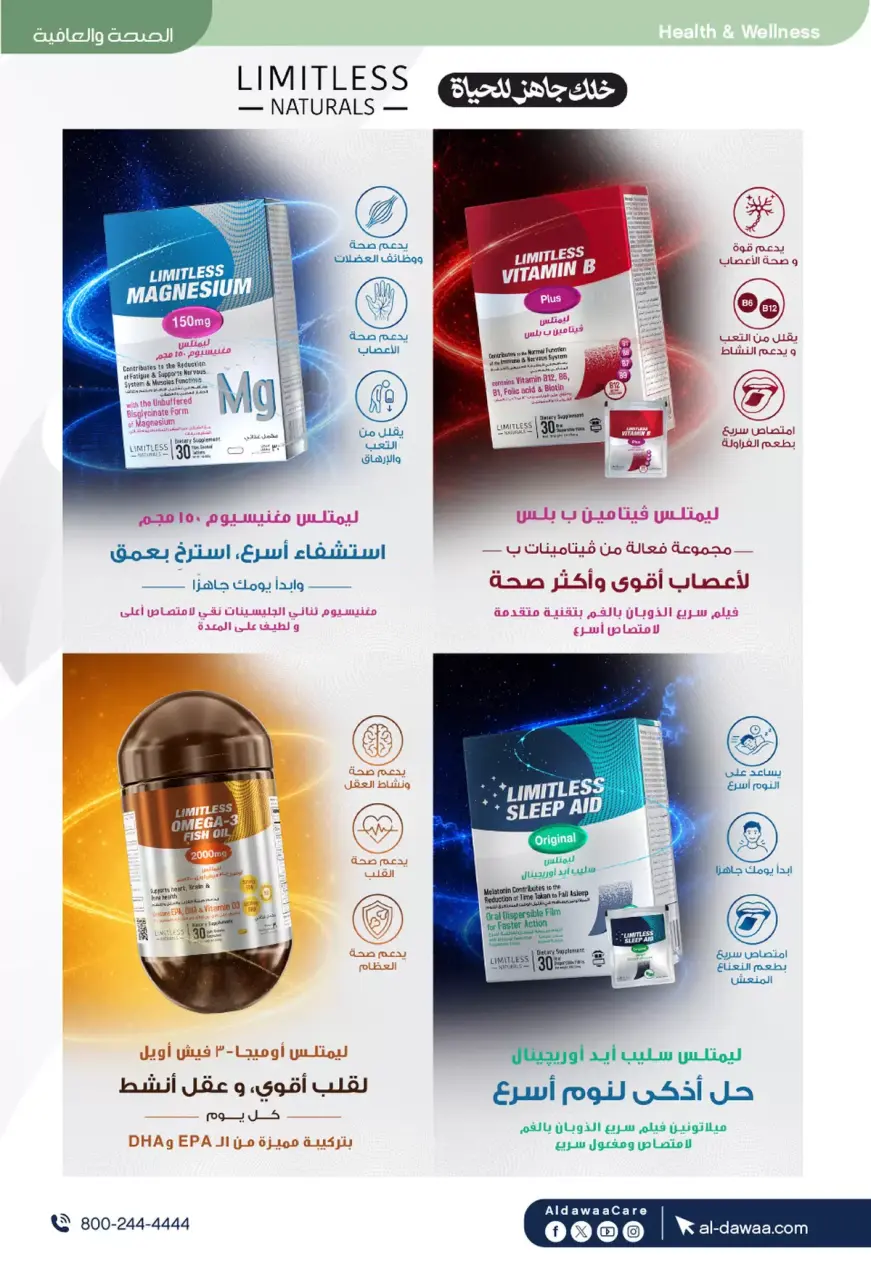Al-dawaa Pharmacies Saudi Arabia offers from 4 to 19 Muharram 1448 AH (20 June – 5 July 2026) Welcome Summer Deals - Page 57