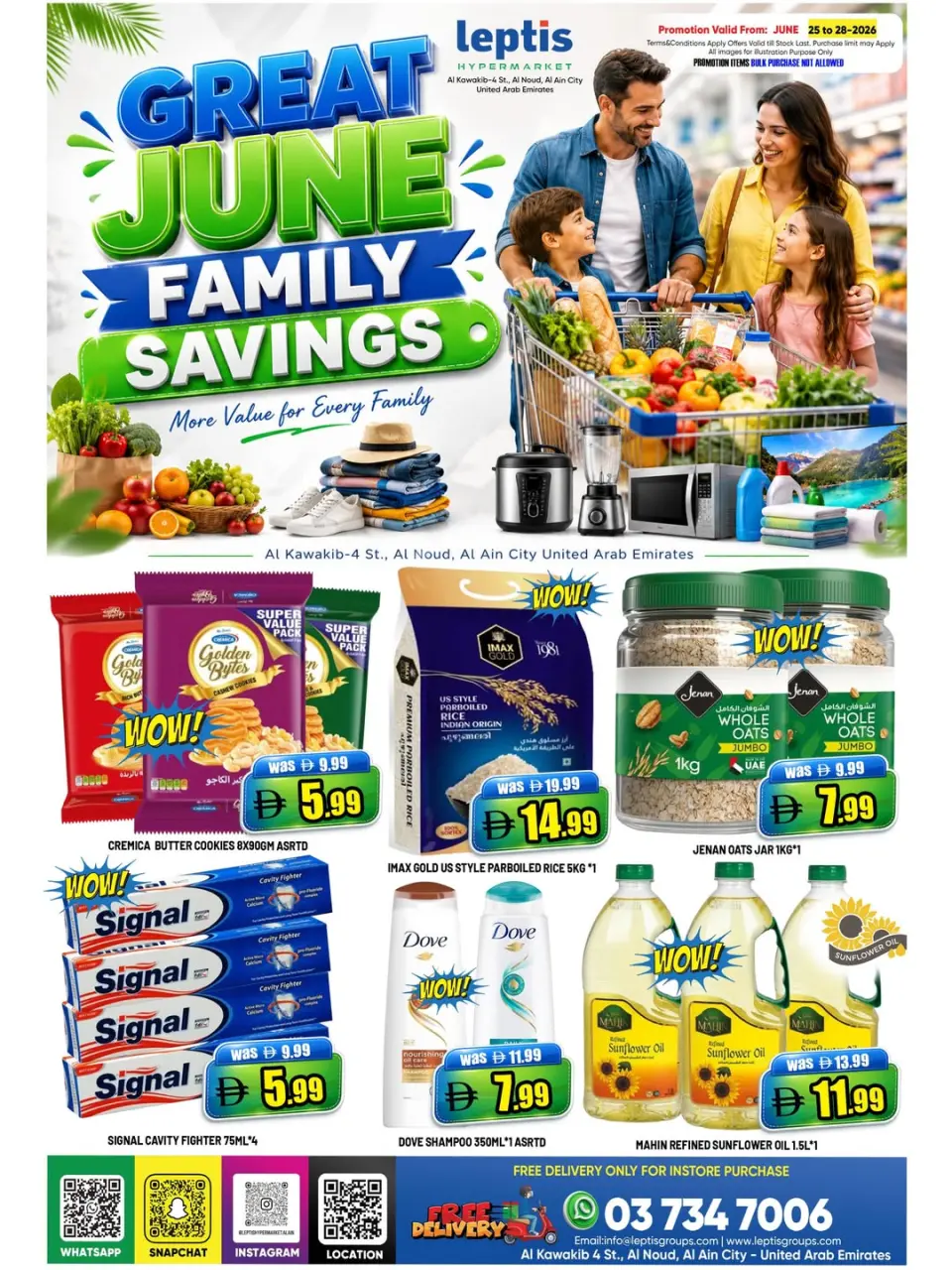 Offres Hypermarché Leptis Émirats arabes unis de 25 à 28 juin 2026 Offres d'épargne familiale - Hypermarché Leptis - Émirats arabes unis - 25 juin 2026 – 28 juin 2026 - Page 3