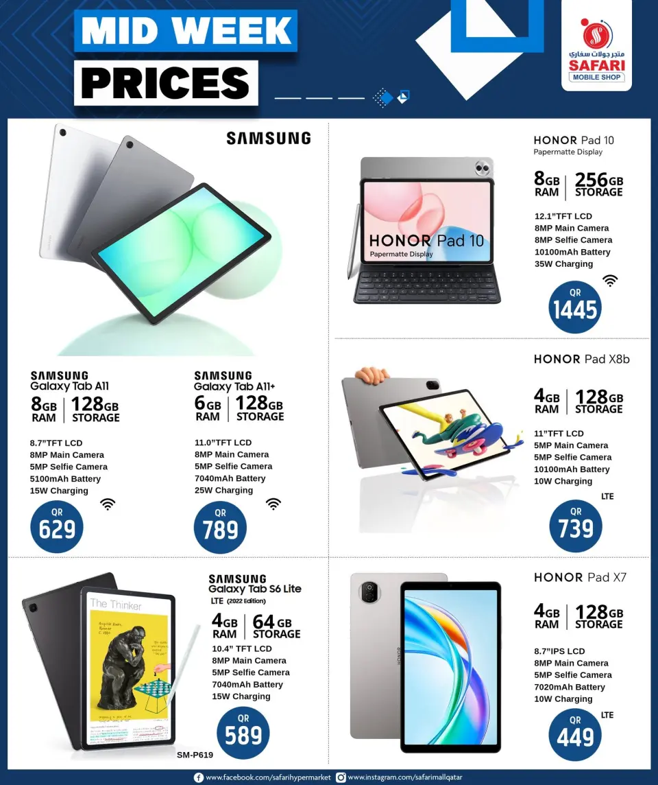 Offres Boutique de téléphonie mobile Safari Qatar de 25 à 30 juin 2026 Prix en milieu de semaine - Boutique de téléphonie mobile Safari - Qatar - 25 juin 2026 – 30 juin 2026 - Page 4