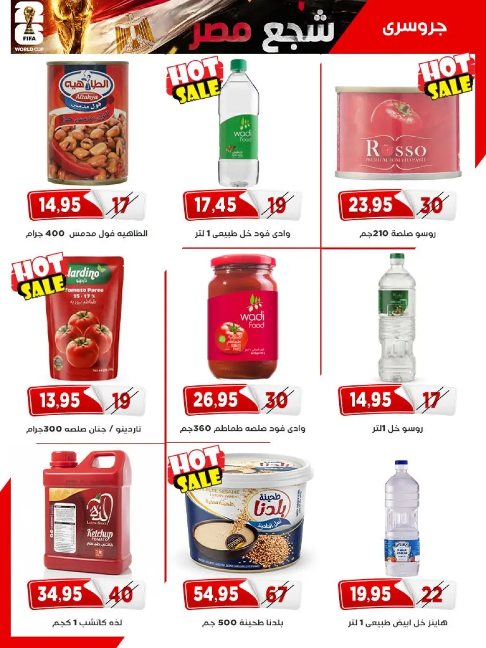 Al Bader markets Egypt offers from 25 June to 10 July 2026 Encourage Egypt in the World Cup - Page 33