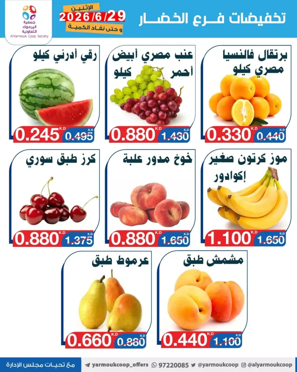 Yarmouk co-op offers Monday 29 June 2026 Vegetable and fruit discounts - Page 3