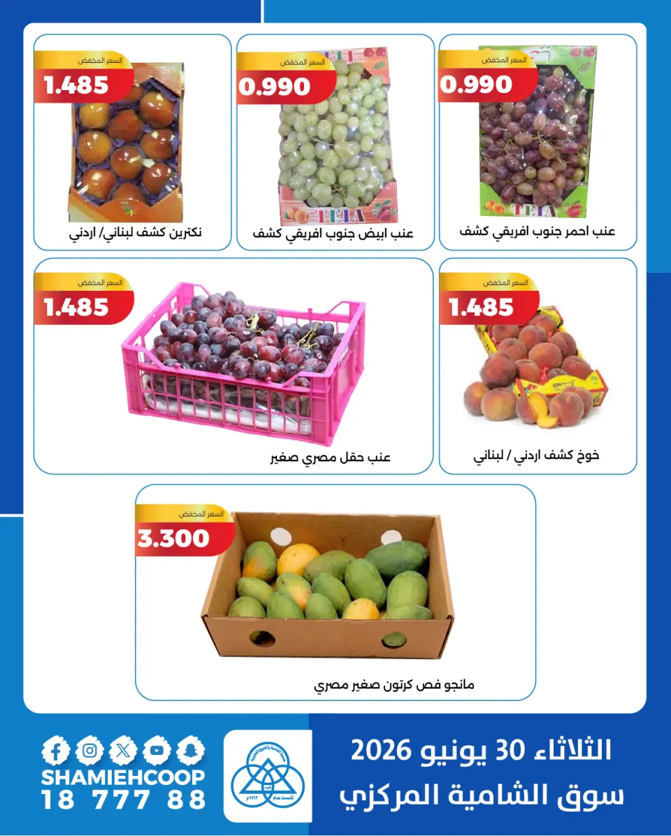 Shamieh coop offers Tuesday 30 June 2026 Vegetable and fruit offers - Page 6