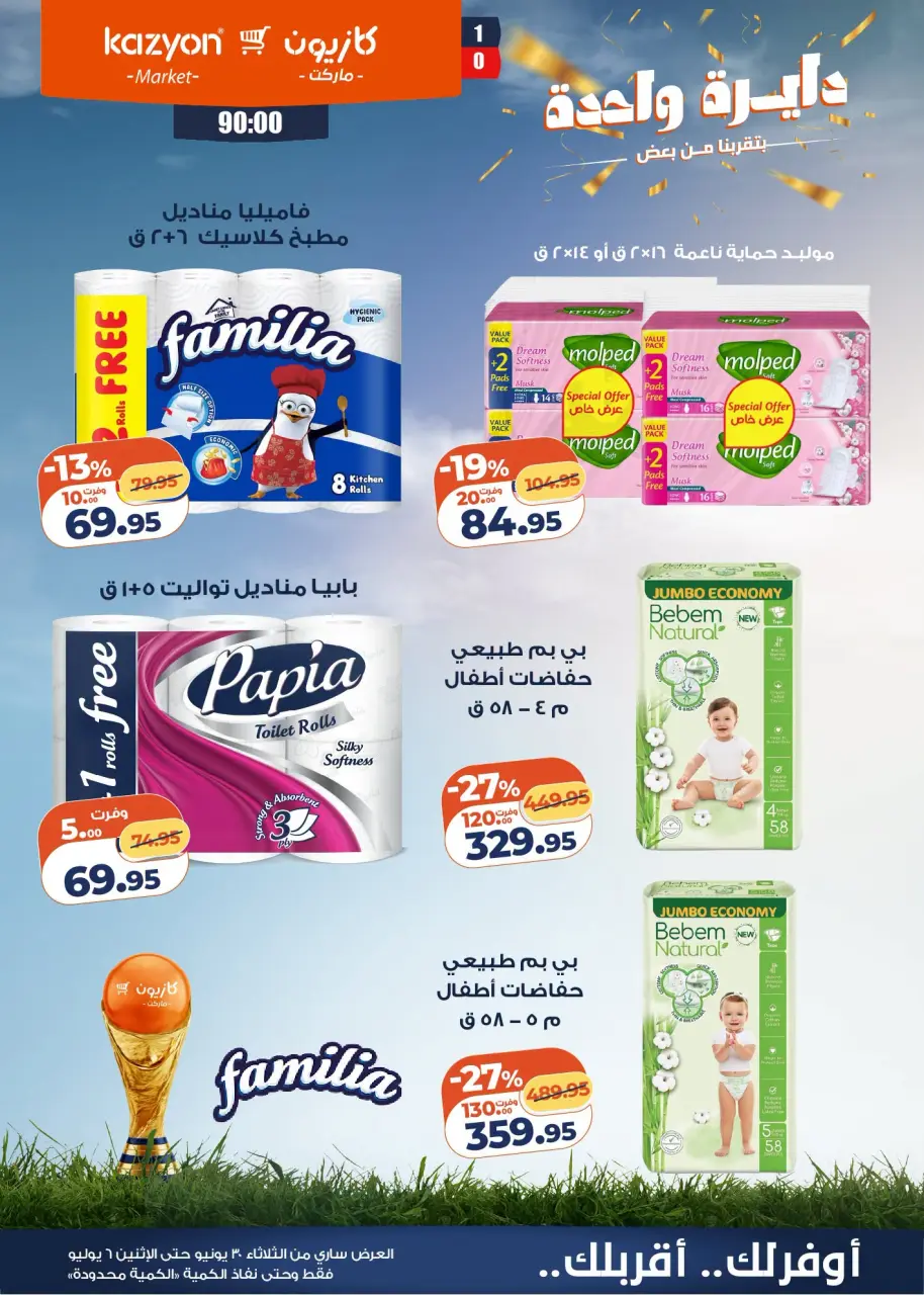 Kazyon Market Egypt offers from 30 June to 6 July 2026 Tuesday offer - Page 6