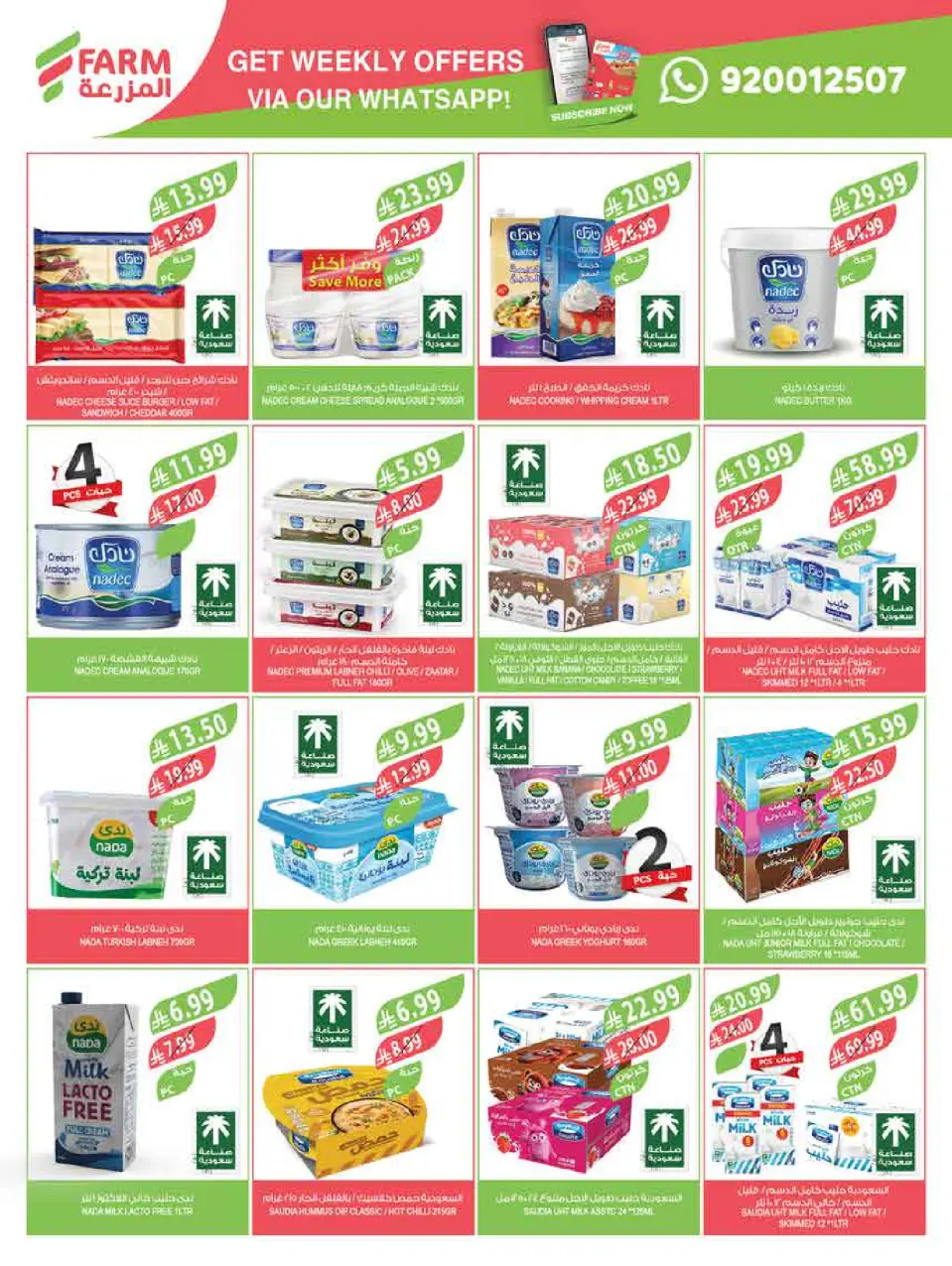 Ofertas de mercado Farm Arabia Saudita de 15 a 21 Muharram 1448 AH (1 – 7 julio 2026) Festival del Helado - Página 15