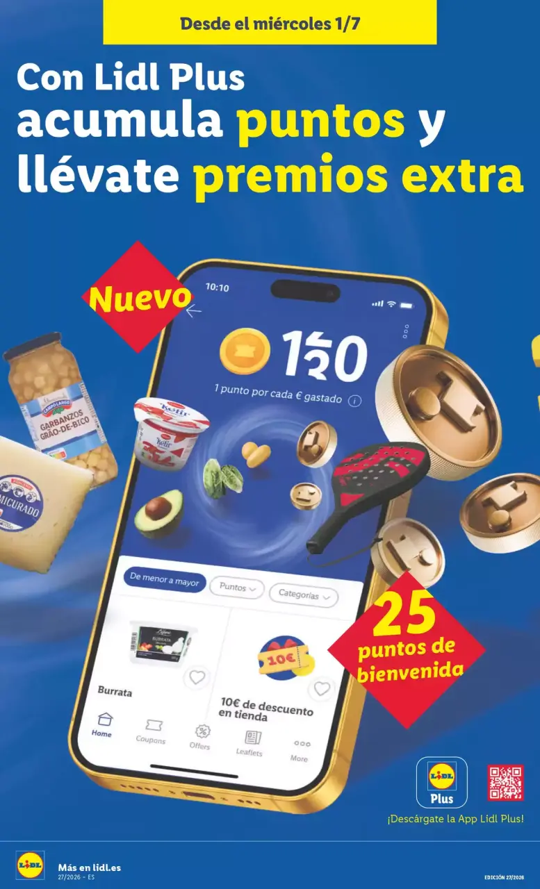 Lidl Spain offers from 29 June to 5 July 2026 Weekly offers - Lidl - Spain - 29 June 2026 – 5 July 2026 - Page 1