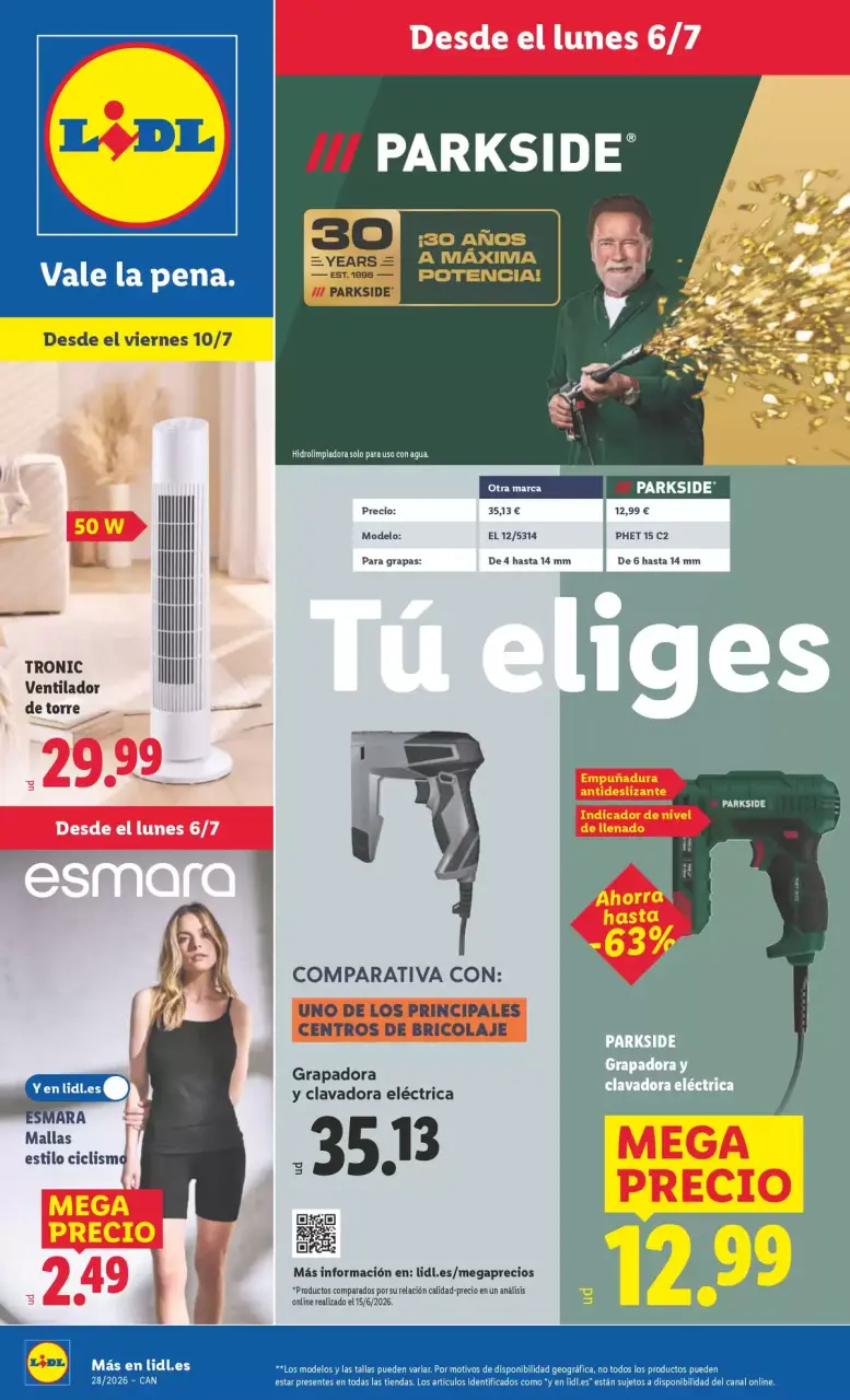 Ofertas de Lidl España de 6 a 12 julio 2026 Ofertas de bazar - Lidl - España - 6 julio 2026 – 12 julio 2026 - Página 1