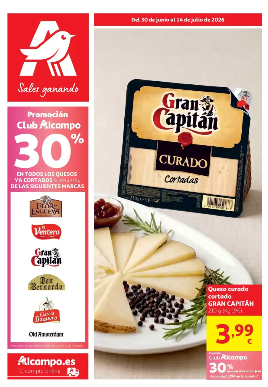 Alcampo Spain offers from 30 June to 14 July 2026 Win-win for you - Alcampo - Spain - 30 June 2026 – 14 July 2026 - Page 1