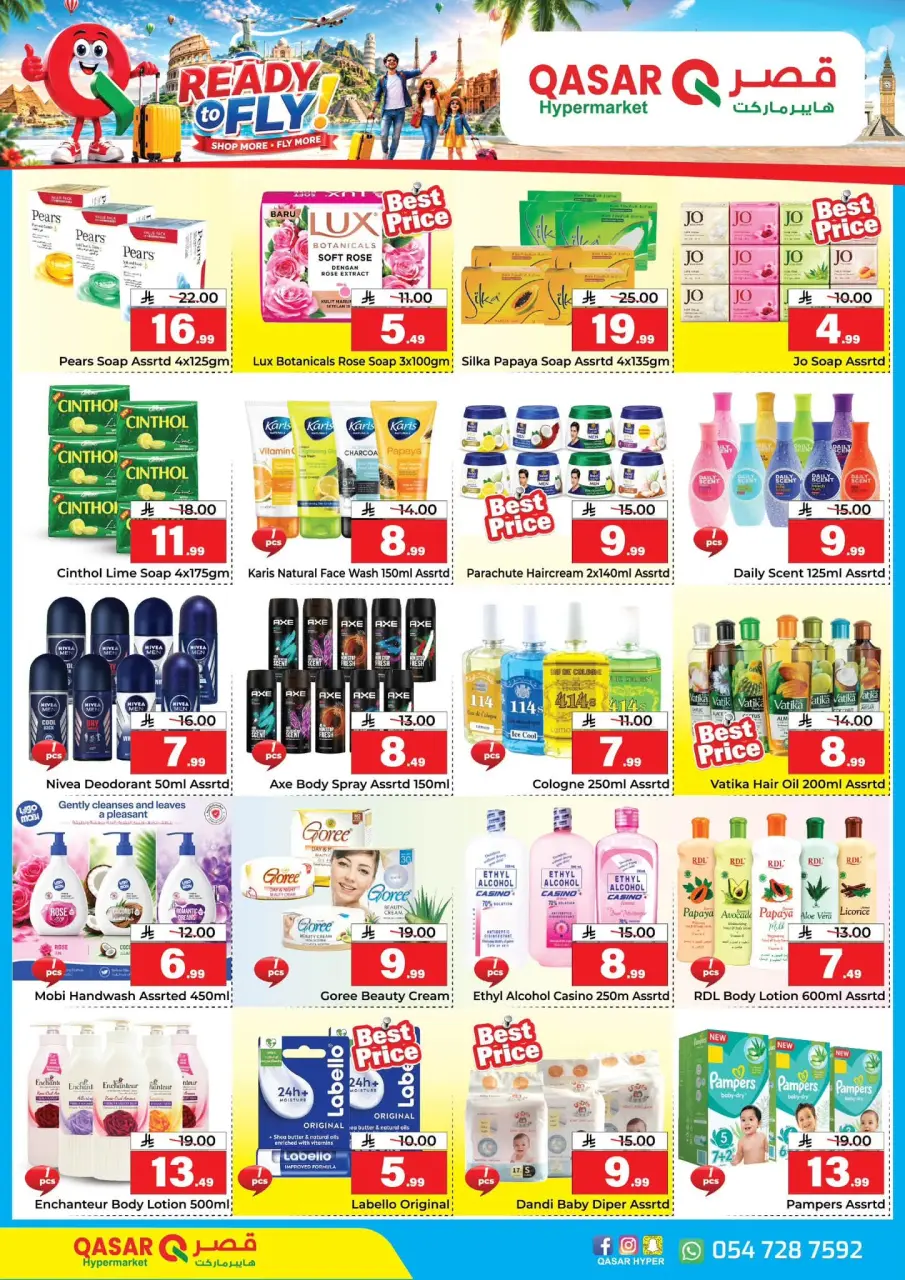 Ofertas de QASAR Hipermercados Arabia Saudita de 15 a 26 Muharram 1448 AH (1 – 12 julio 2026) Ofertas listas para volar - Página 4