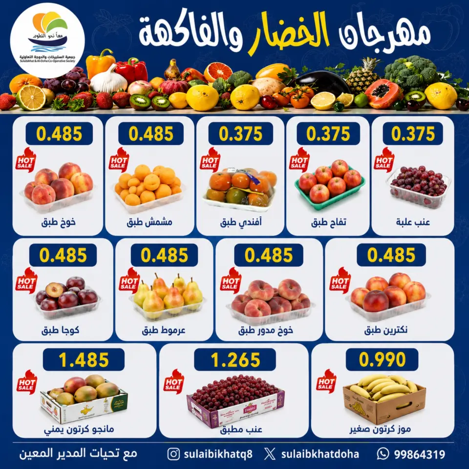 عروض جمعية الصليبخات والدوحة الاثنين ٦ يوليو ٢٠٢٦ مهرجان الخضار والفاكهة - صفحة 2