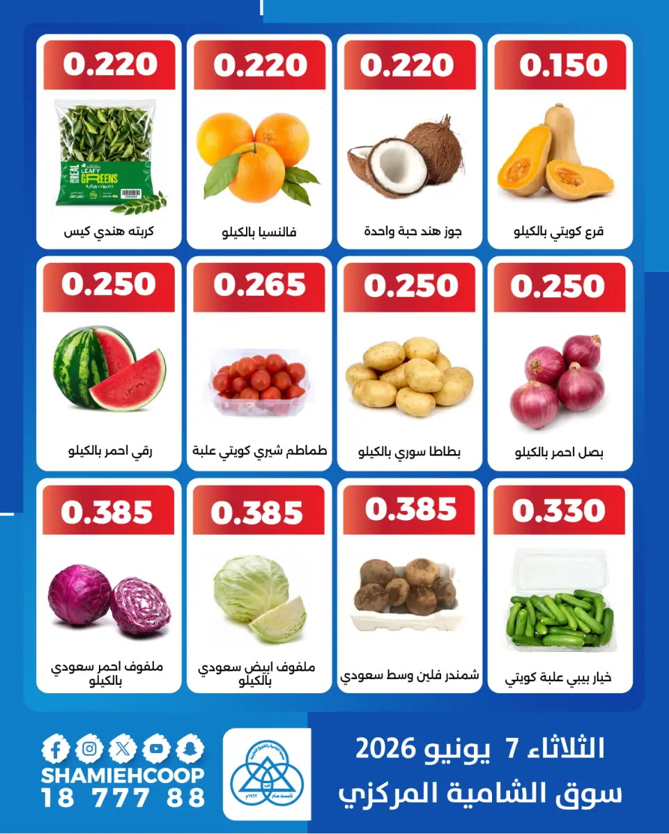 Shamieh coop offers Tuesday 7 July 2026 Vegetable and fruit offers - Page 4