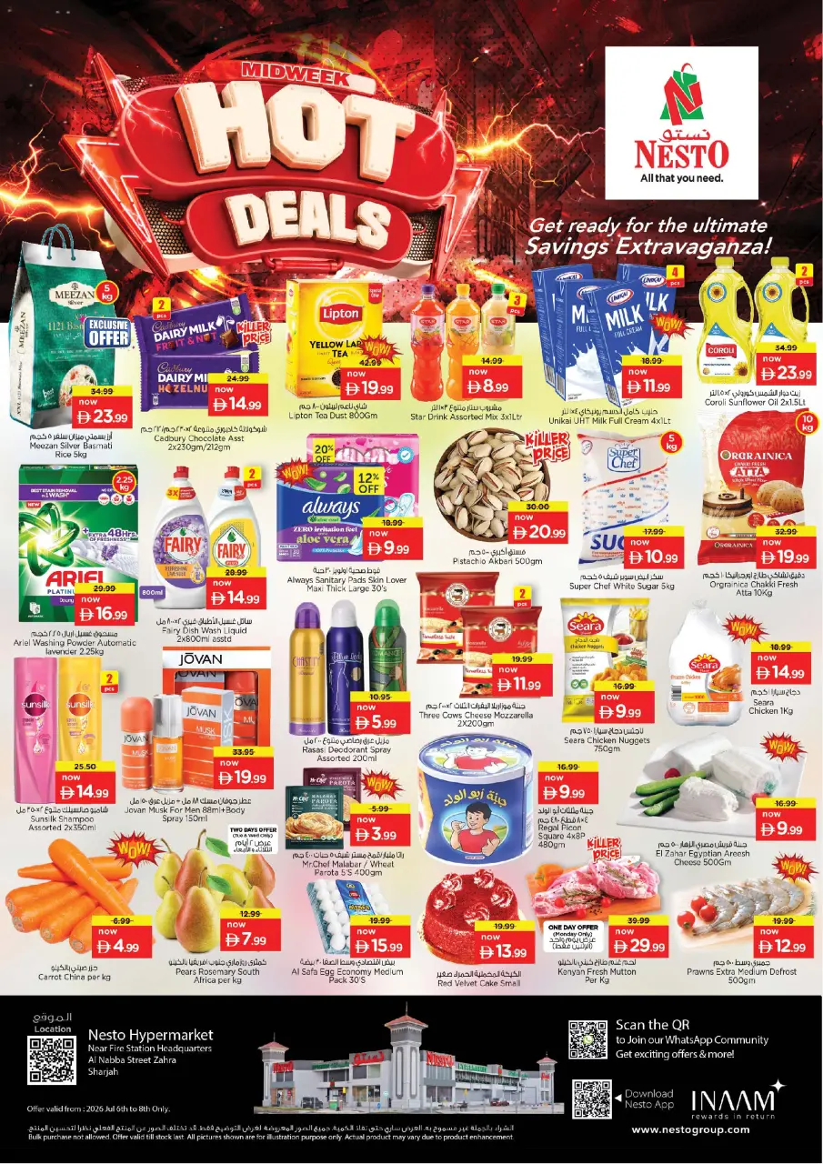Ofertas de Nesto Maysaloon de 6 a 8 julio 2026 Ofertas Candentes - Nesto - Emiratos Árabes Unidos - 6 julio 2026 – 8 julio 2026 - Página 1