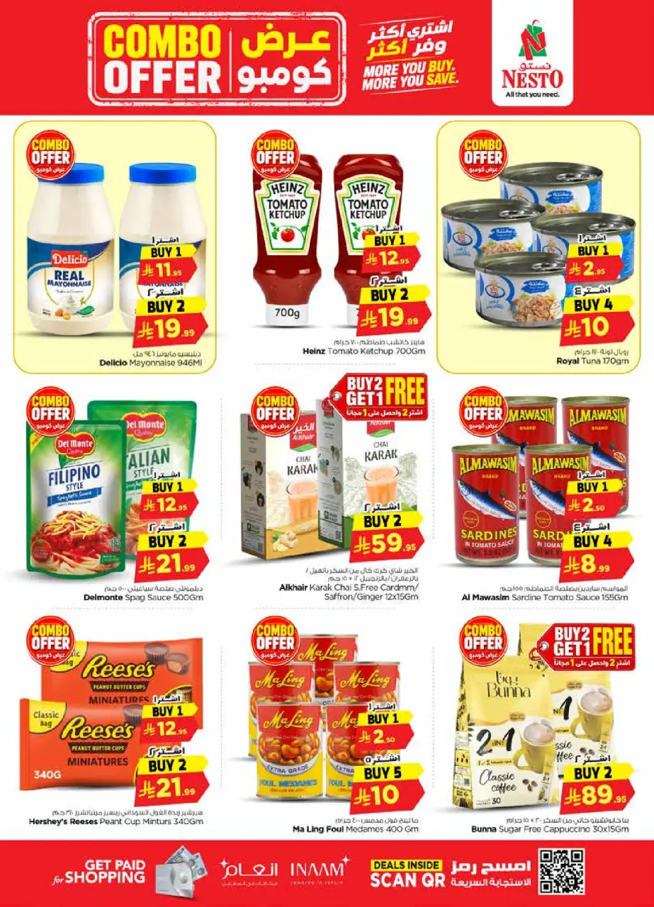 Ofertas de Nesto Centro comercial Villagio de 22 a 28 Muharram 1448 AH (8 – 14 julio 2026) Oferta combinada - Página 6