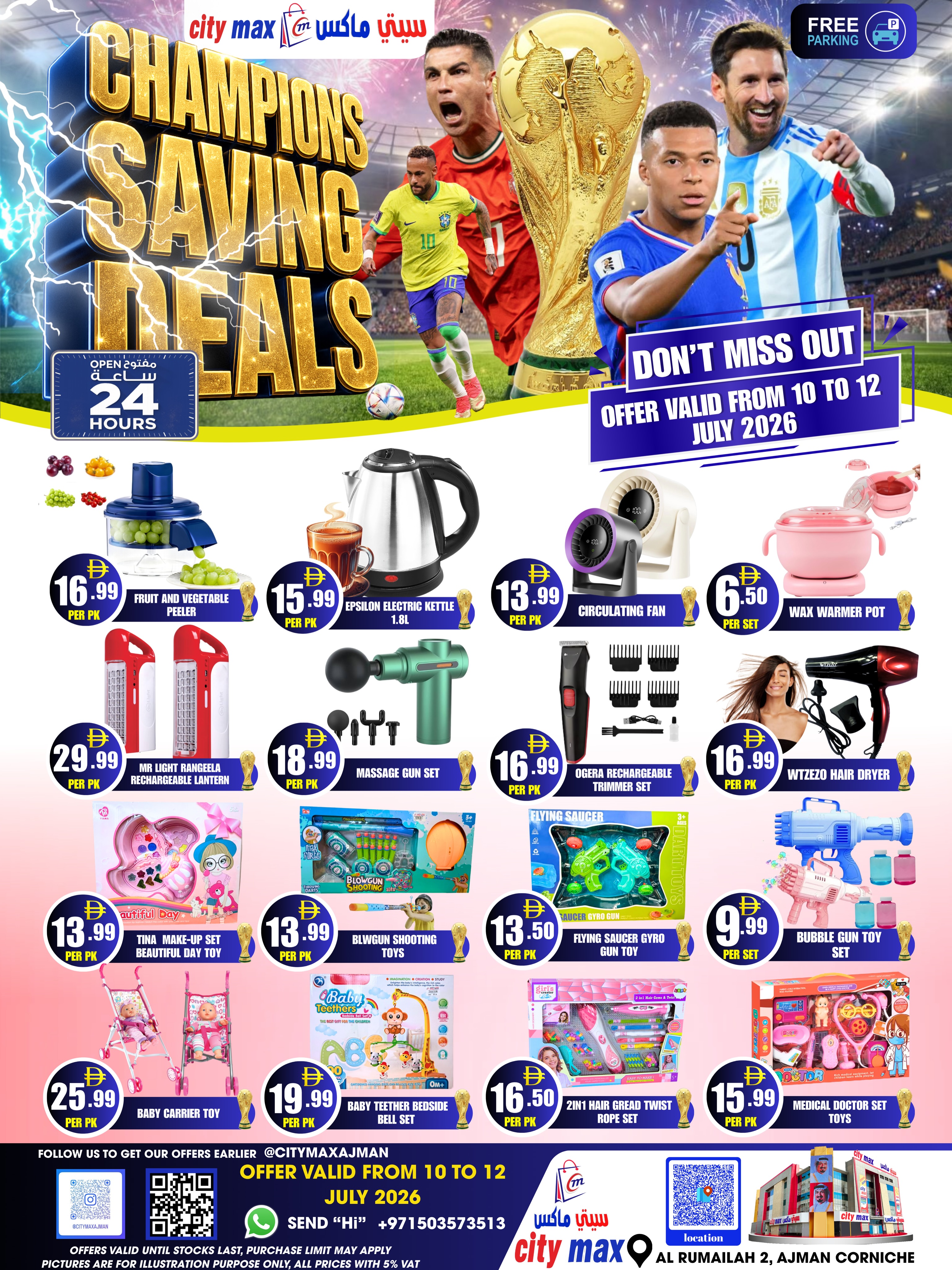 Ofertas de City Max Ajman de 10 a 12 julio 2026 Ofertas de Super Ahorro - Página 3