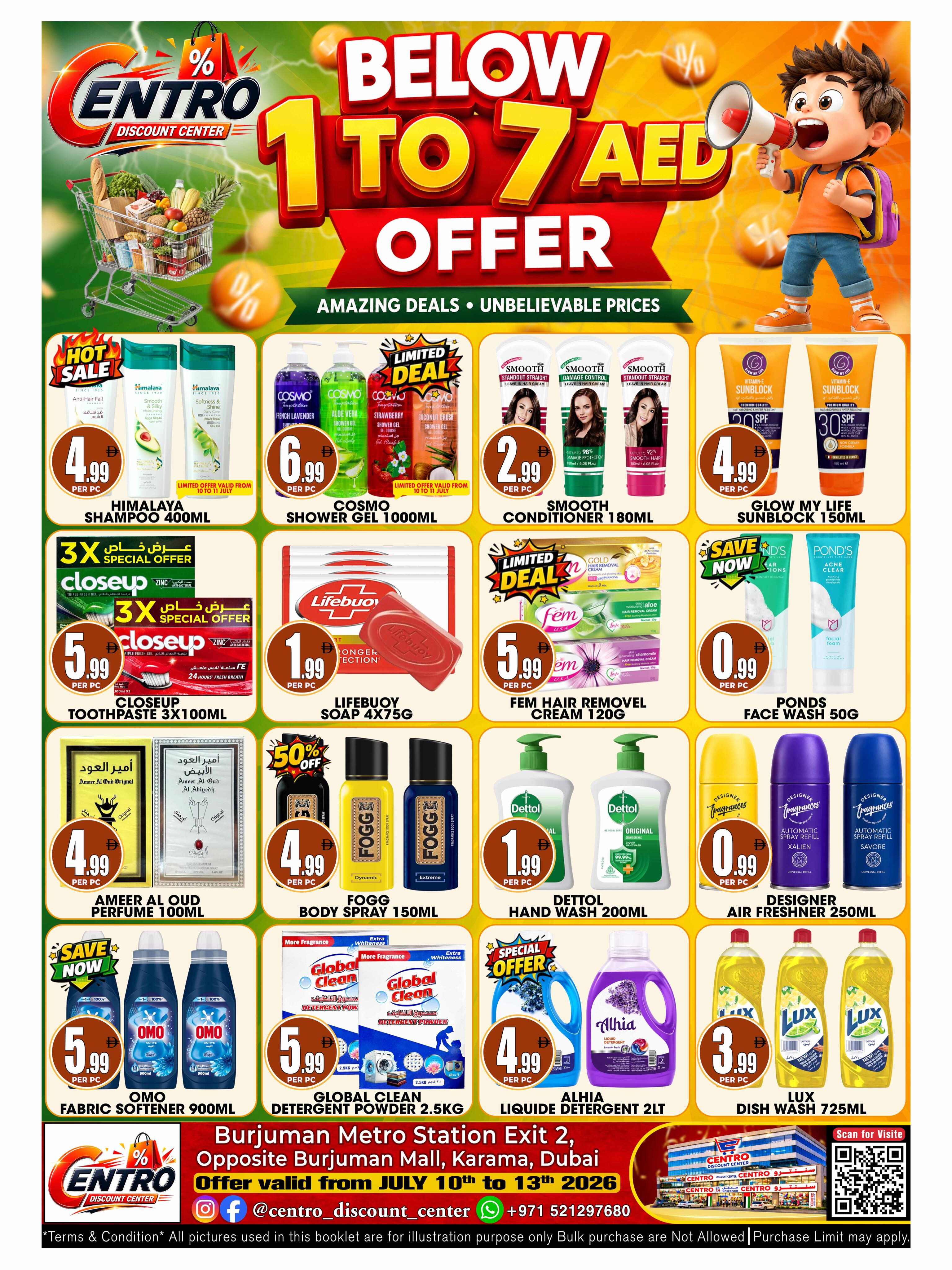 Ofertas de Centro Discount Center BurJuman de 10 a 13 julio 2026 Ofertas de 7 dirhams y menos - Página 6