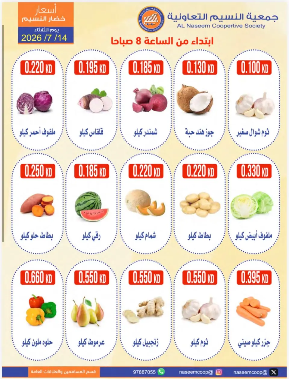 Naseem co-op offers Tuesday 14 July 2026 Vegetable and Fruit Festival - Page 3