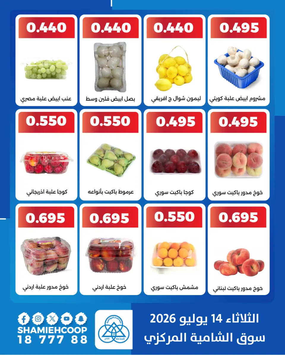 Shamieh coop offers Tuesday 14 July 2026 Vegetable and fruit offers - Page 2