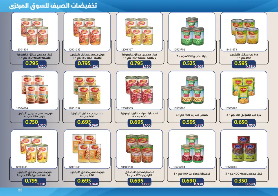 Mishref co-op offers from 15 to 31 July 2026 Central Market Summer Sale - Page 25
