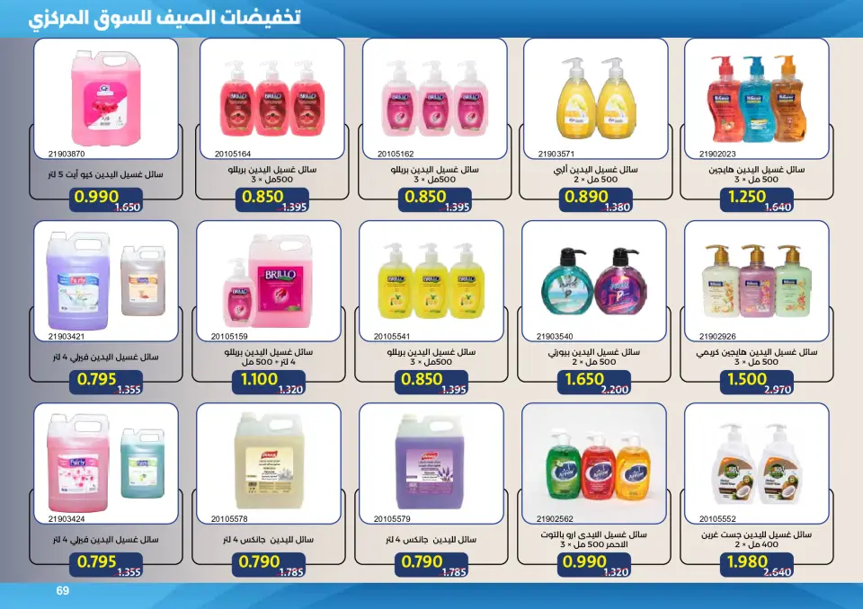 Mishref co-op offers from 15 to 31 July 2026 Central Market Summer Sale - Page 69