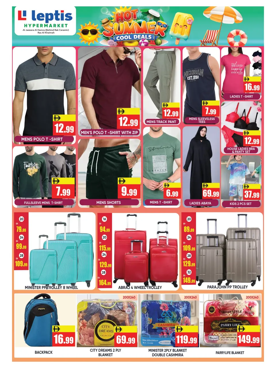 Offres Hypermarché Leptis Ras Al Khaimah de 16 à 19 juillet 2026 Offres d'été - Hypermarché Leptis - Émirats arabes unis - 16 juillet 2026 – 19 juillet 2026 - Page 9