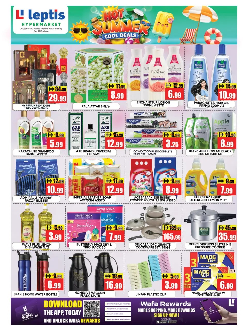 Offres Hypermarché Leptis Ras Al Khaimah de 16 à 19 juillet 2026 Offres d'été - Hypermarché Leptis - Émirats arabes unis - 16 juillet 2026 – 19 juillet 2026 - Page 7