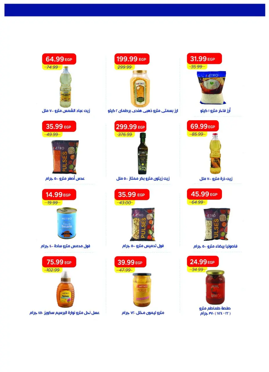 Metro Market Egypt offers from 16 to 31 July 2026 Hello Summer - Page 34
