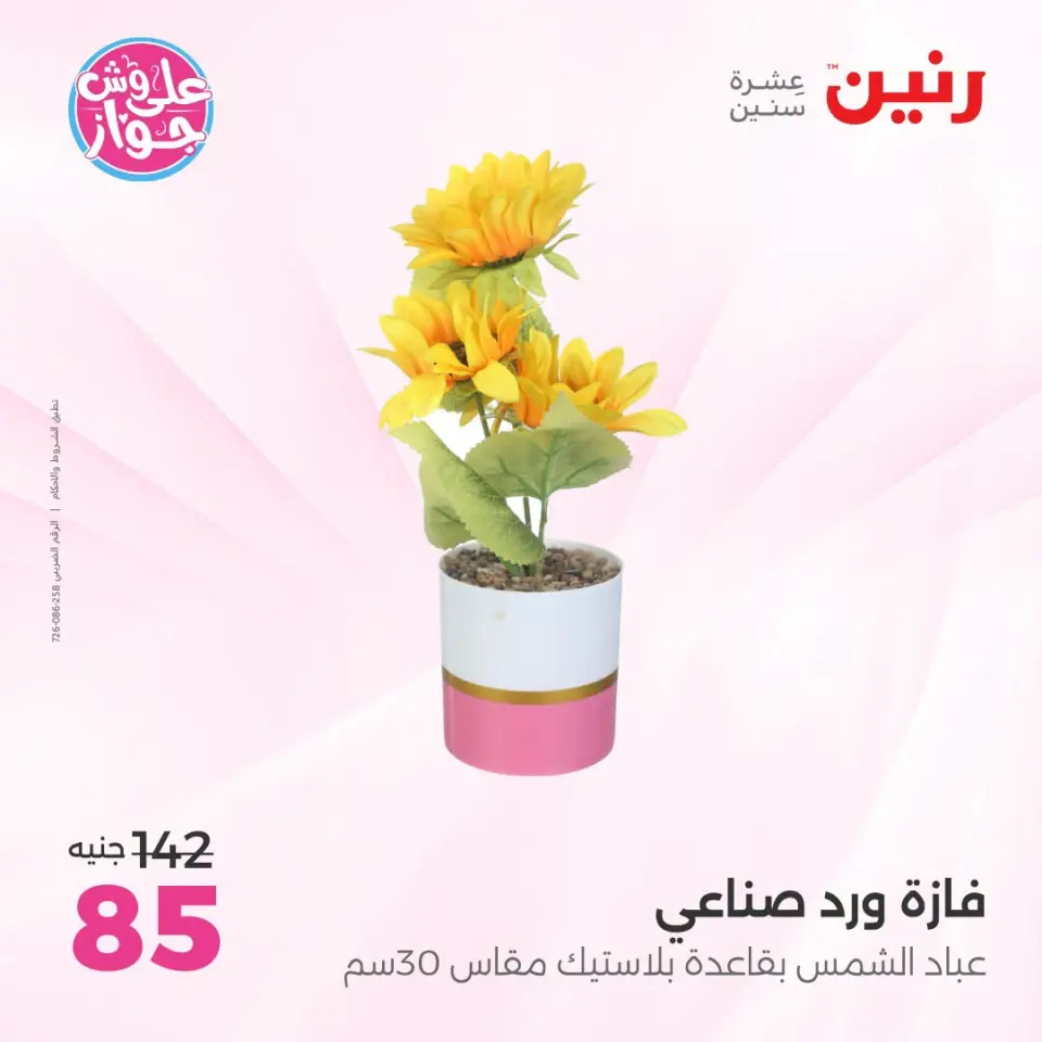 عروض رنين من ١٩ حتى ٢٠ يوليو ٢٠٢٦ عروض هدايا وديكورات - صفحة 57