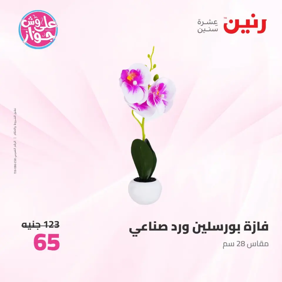 عروض رنين من ١٩ حتى ٢٠ يوليو ٢٠٢٦ عروض هدايا وديكورات - صفحة 58