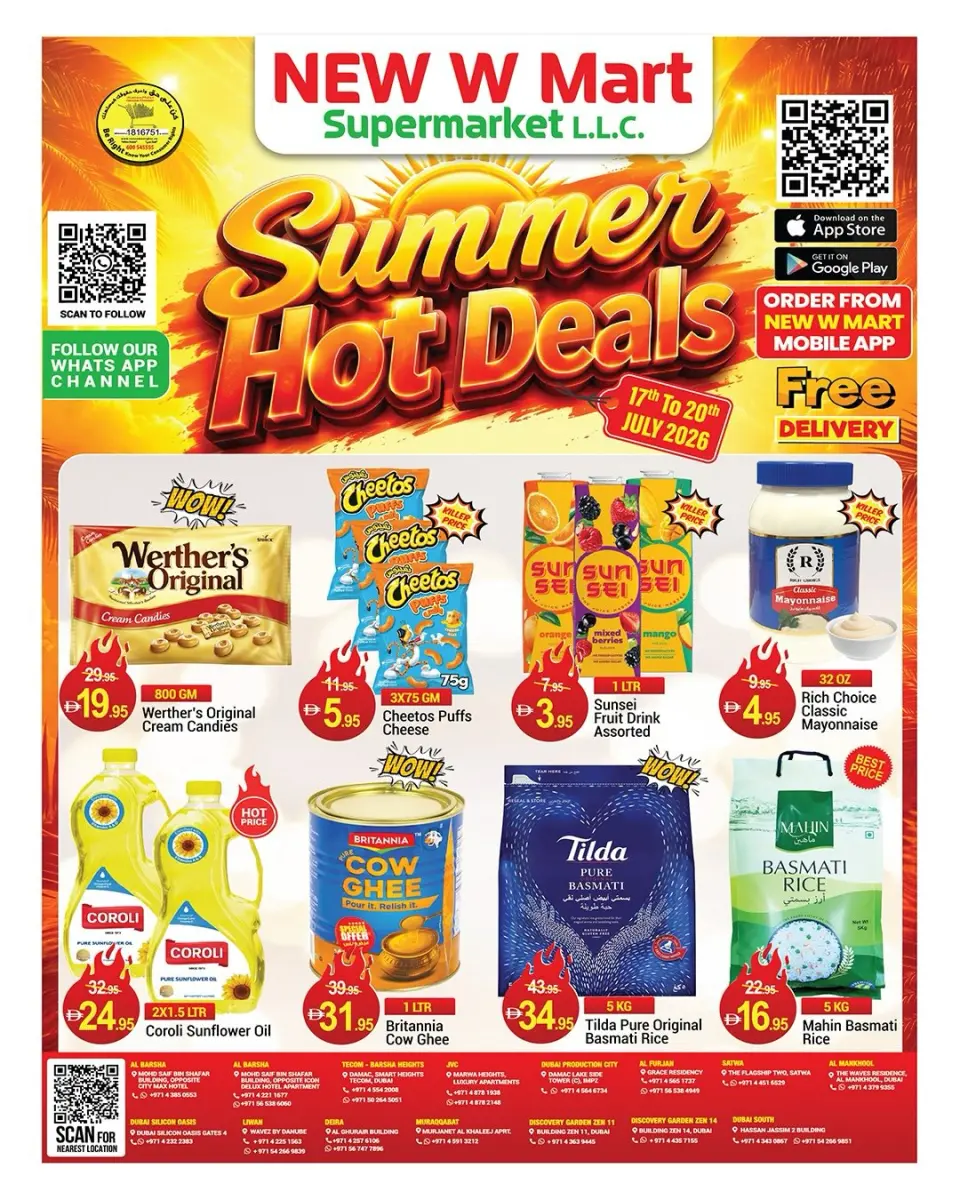 Ofertas de Nuevo W Mart Emiratos Árabes Unidos de 17 a 20 julio 2026 Ofertas de verano - Página 2