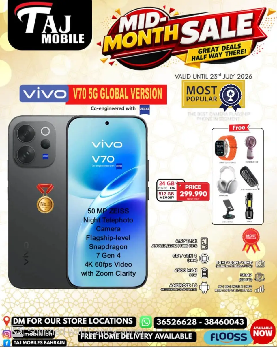 Ofertas de Taj Móviles Bahréin de 18 a 23 julio 2026 Ofertas a mitad de mes - Taj Móviles - Bahréin - 18 julio 2026 – 23 julio 2026 - Página 37