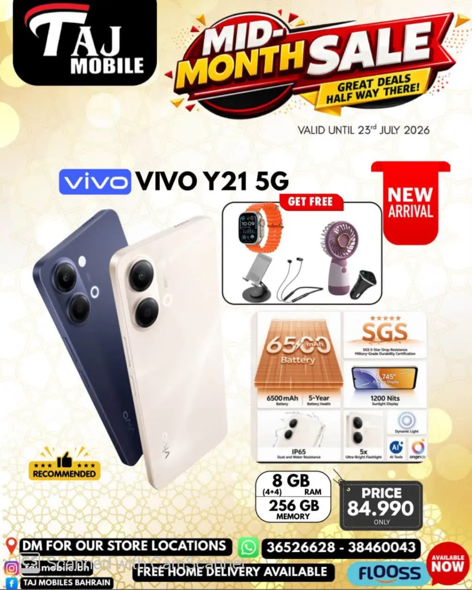 Ofertas de Taj Móviles Bahréin de 18 a 23 julio 2026 Ofertas a mitad de mes - Taj Móviles - Bahréin - 18 julio 2026 – 23 julio 2026 - Página 18